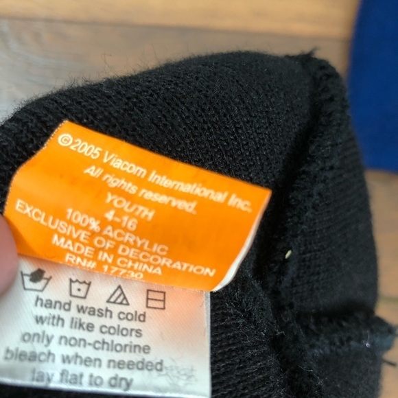 2 Nickelodeon SpongeBob Hats - Youth Size 4-16 - Picture 8 of 10